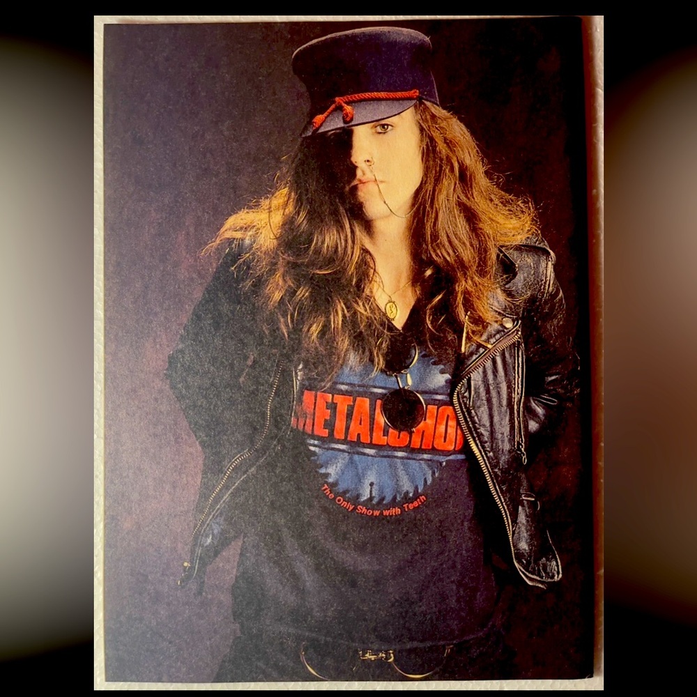 Skid Row’s Rachel Bolan pinup